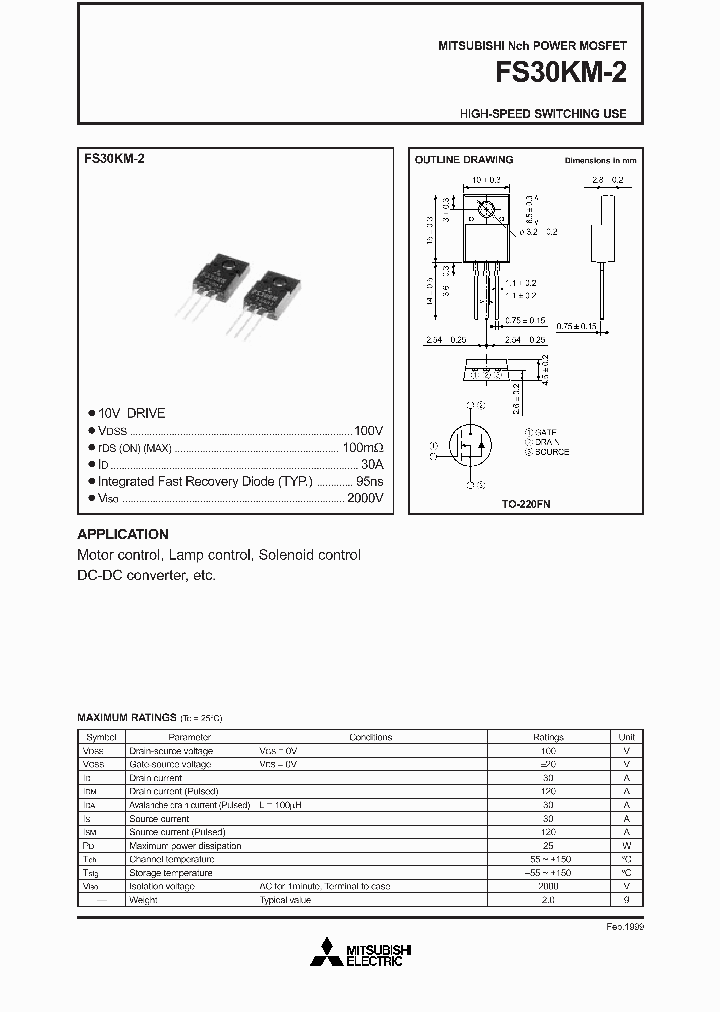 FS30KM-2_211635.PDF Datasheet