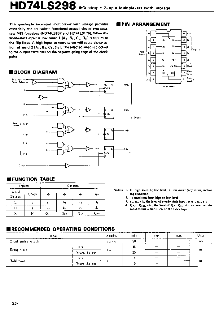 HD74LS298_232991.PDF Datasheet