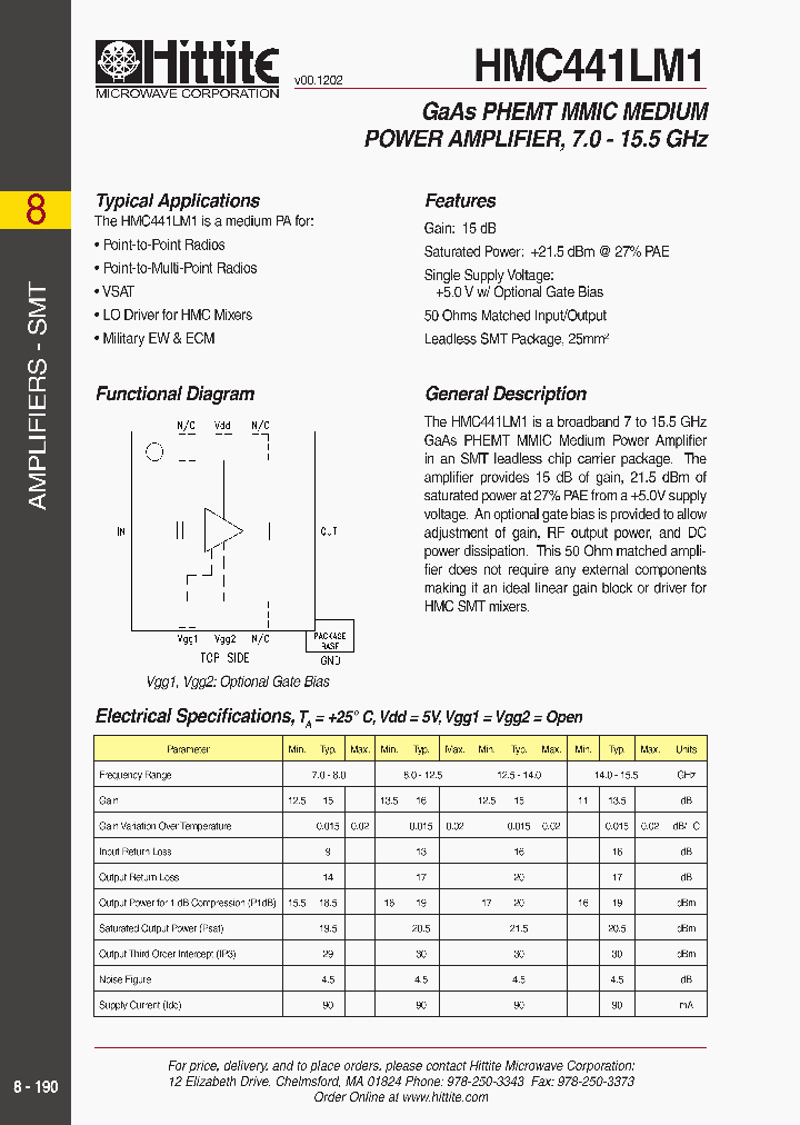 HMC441LM1_231086.PDF Datasheet