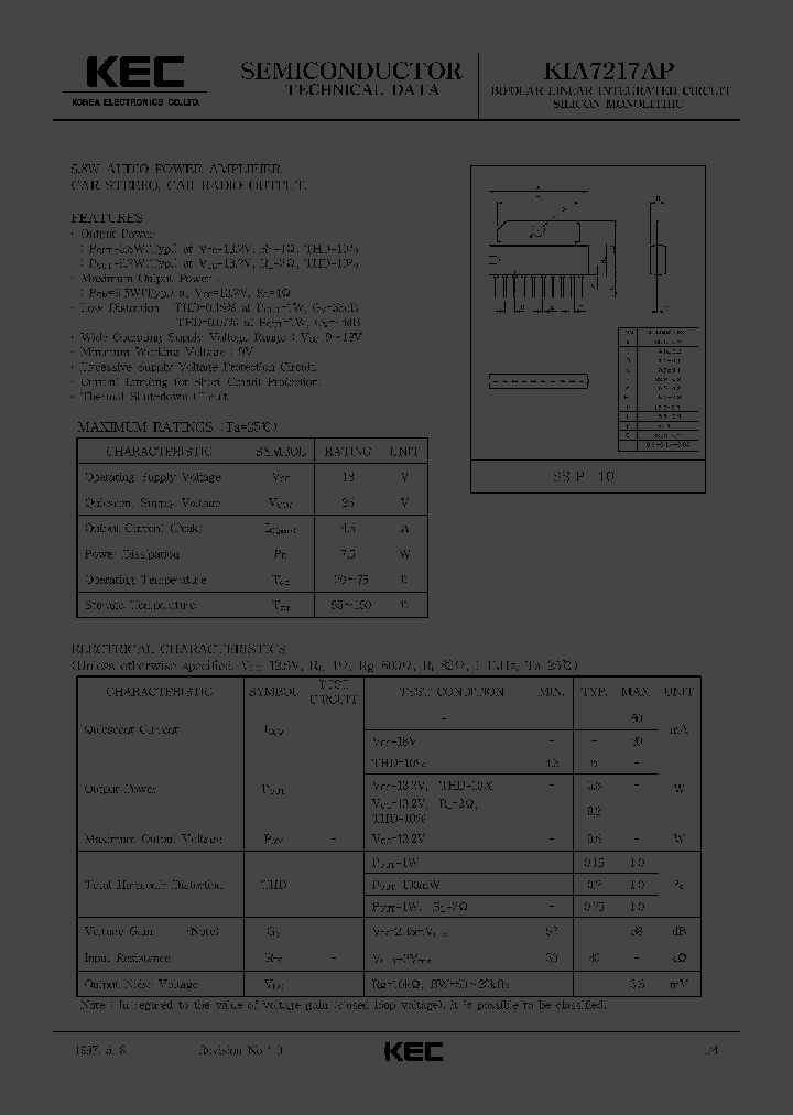 KIA7217_221380.PDF Datasheet