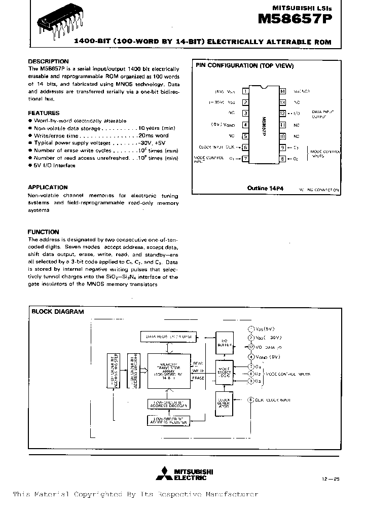 M58657P_235191.PDF Datasheet