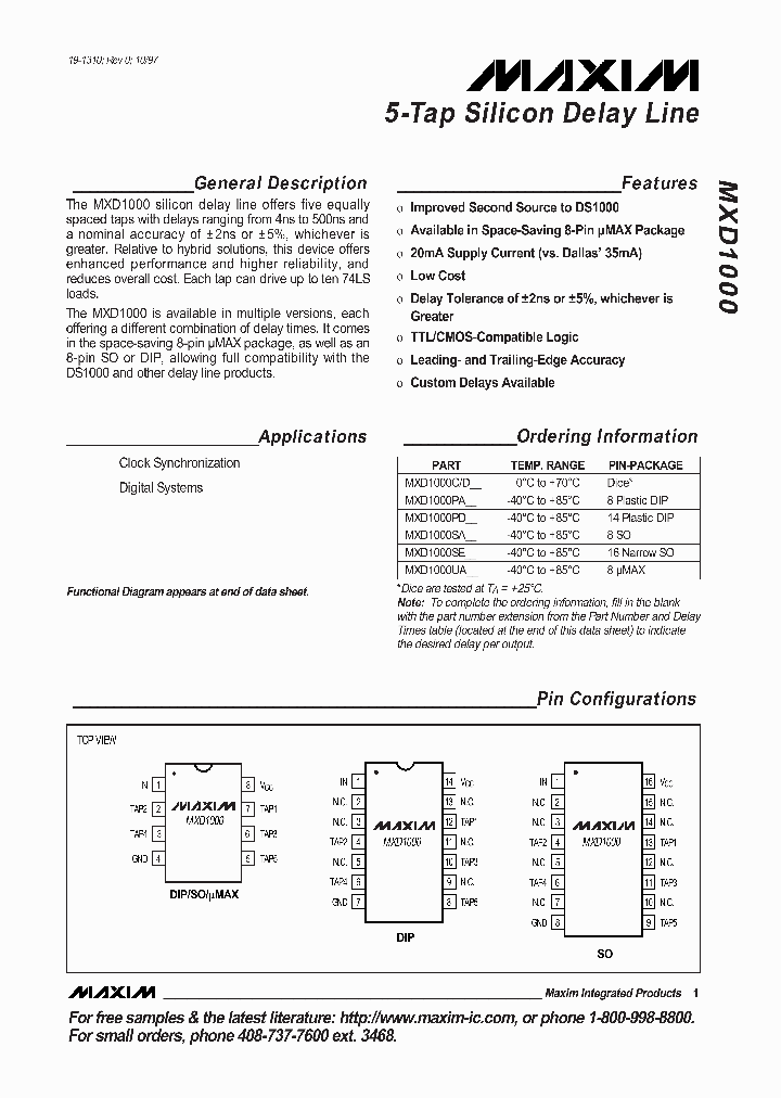 MXD1000_230055.PDF Datasheet