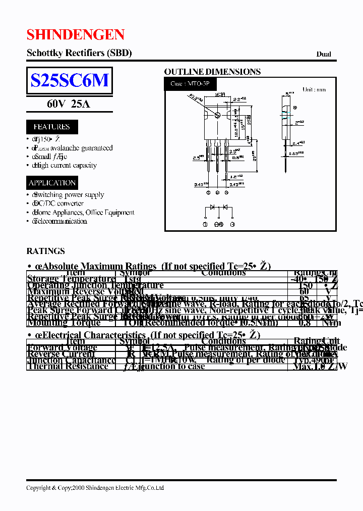 S25SC6M_236535.PDF Datasheet