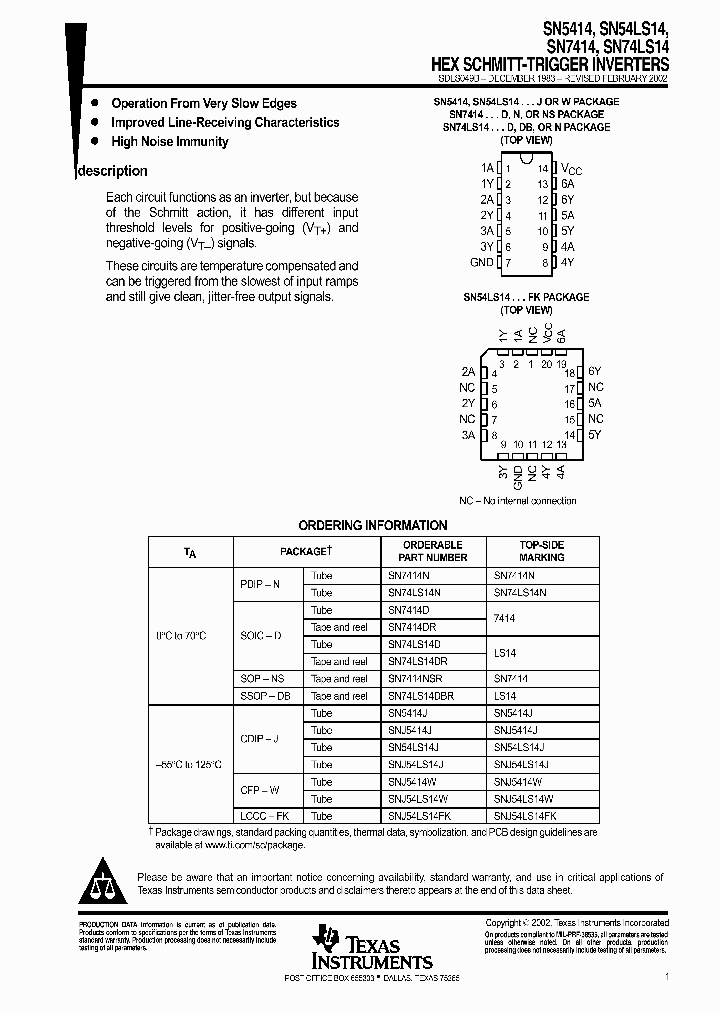 SN7414D_194012.PDF Datasheet