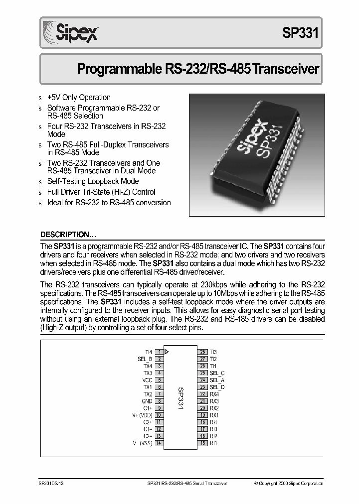 SP331CT_214105.PDF Datasheet