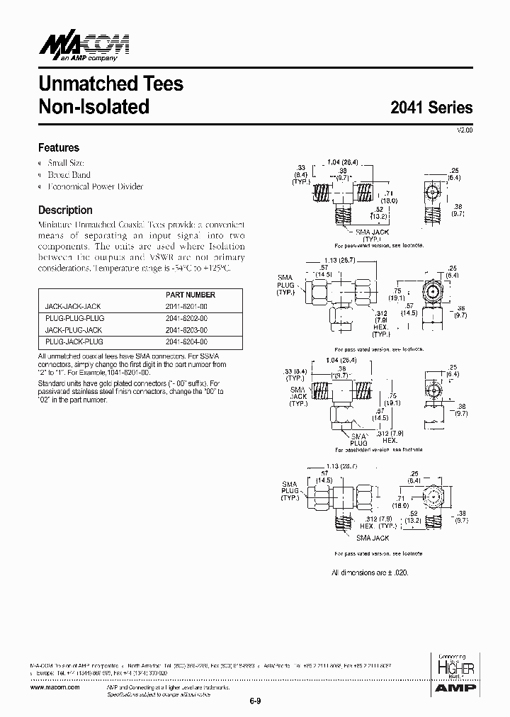 2041-6204-00_341038.PDF Datasheet