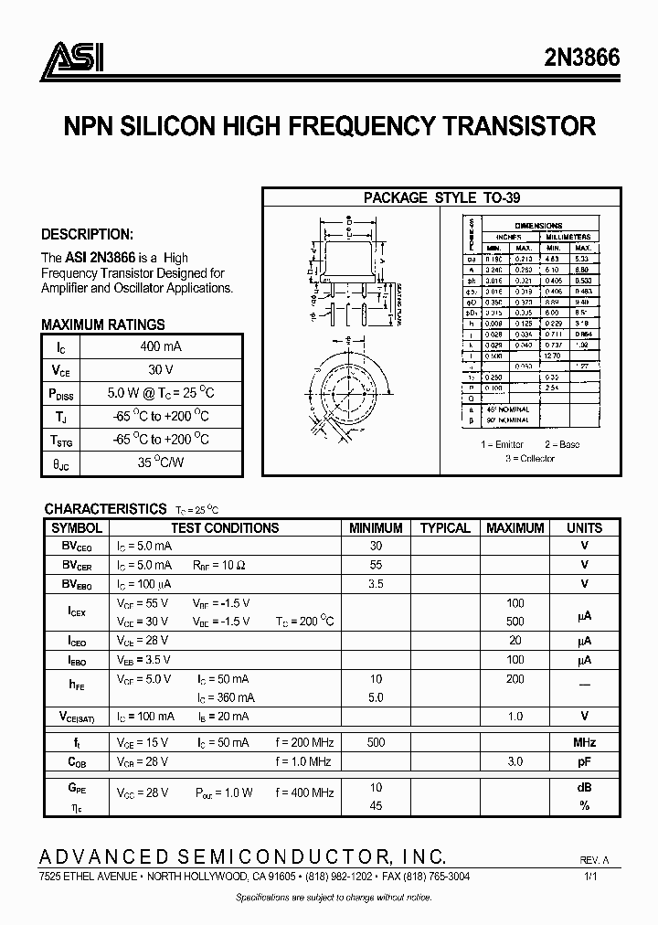 2N3866_316967.PDF Datasheet