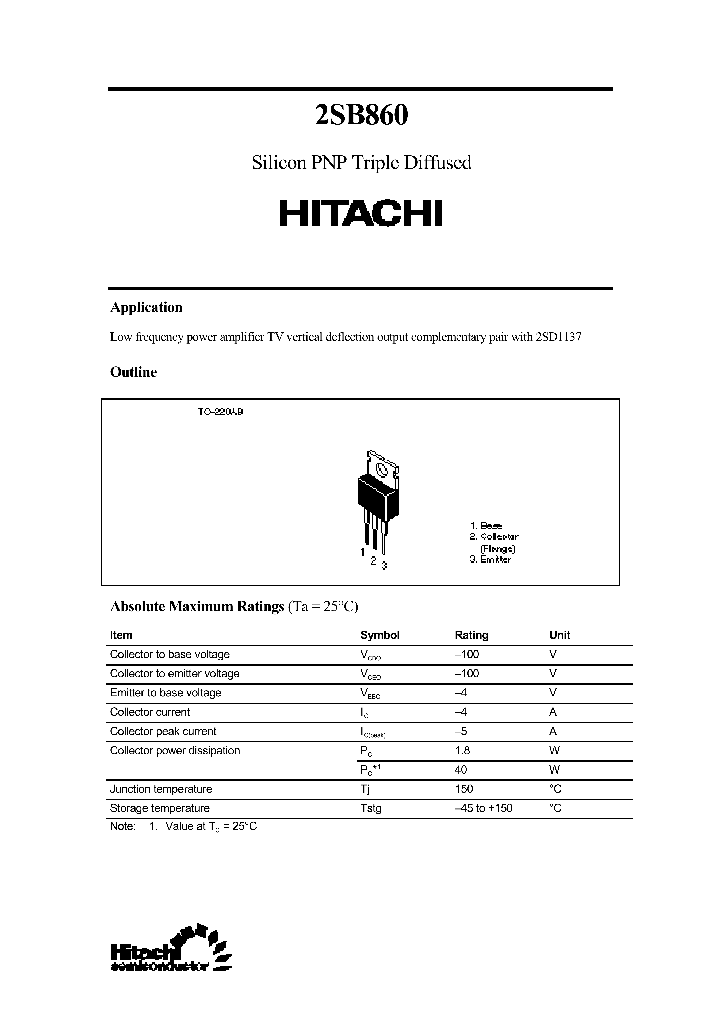 2SB860_323977.PDF Datasheet