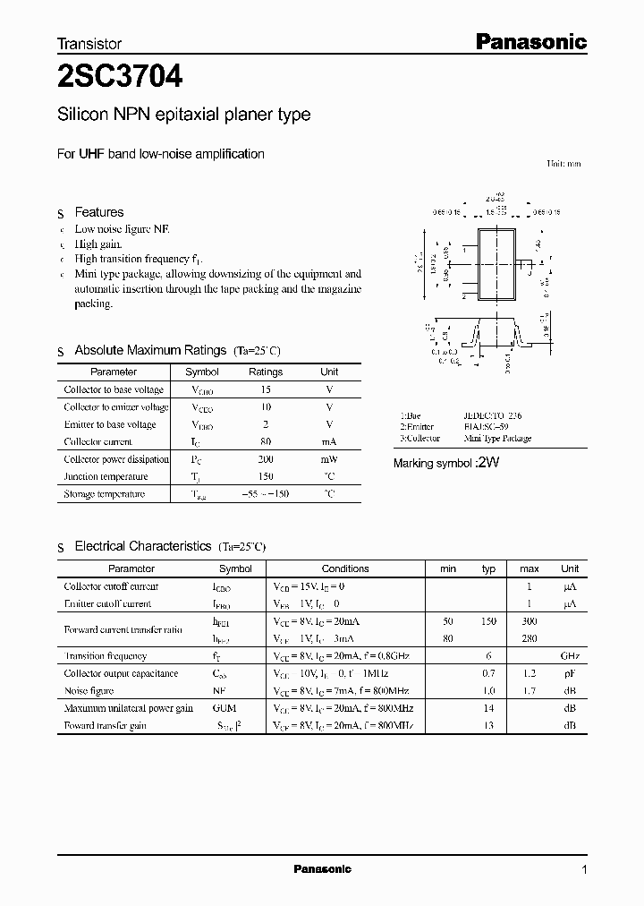 2SC3704_330689.PDF Datasheet