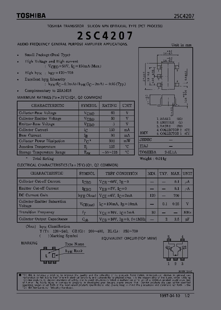 2SC4207_318380.PDF Datasheet