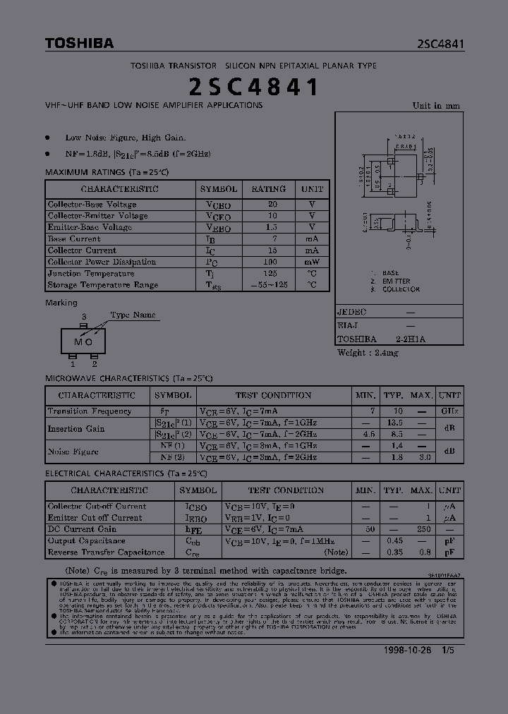 2SC4841_361633.PDF Datasheet