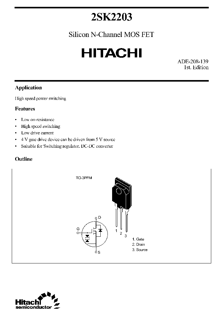 2SK2203_371627.PDF Datasheet