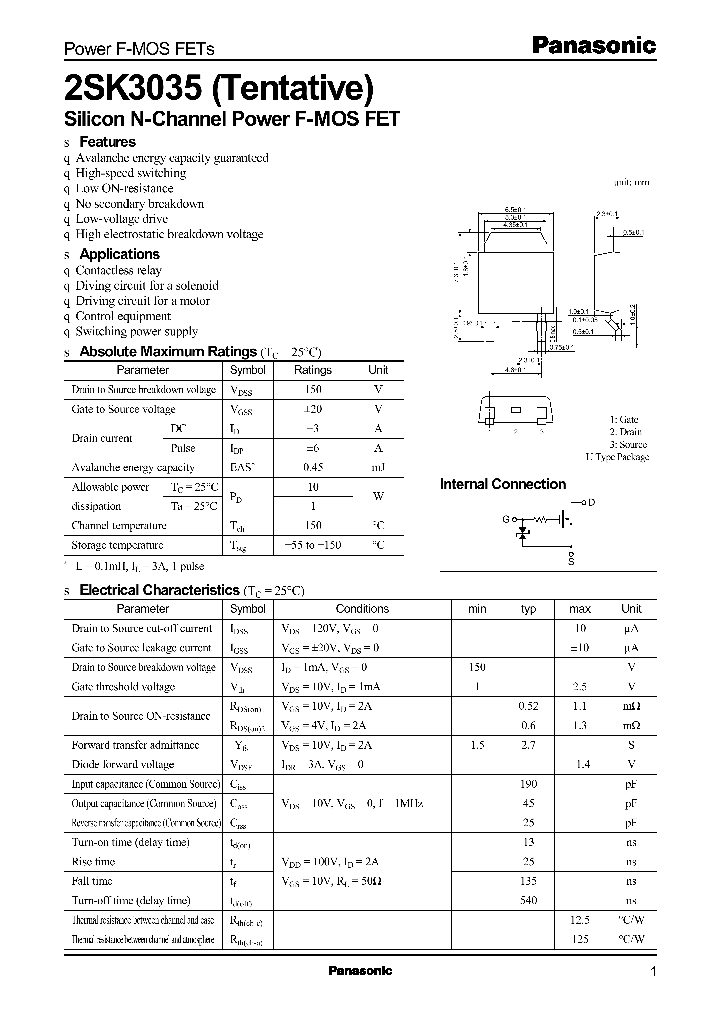 2SK3035_354610.PDF Datasheet