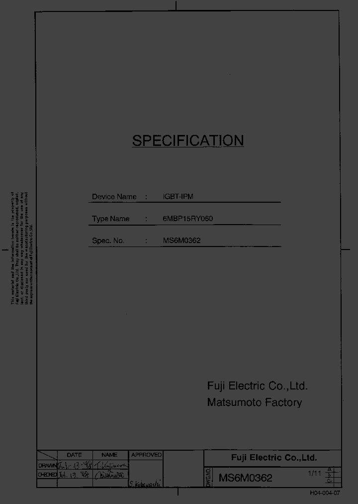 6MBP15RY06_306986.PDF Datasheet