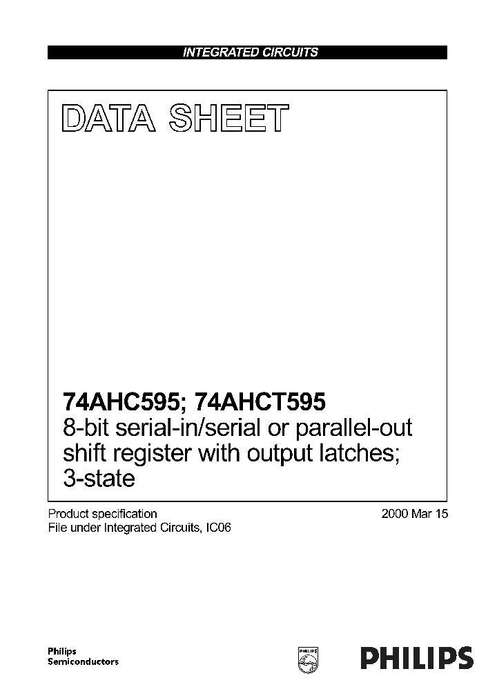 74AHCT595_375124.PDF Datasheet