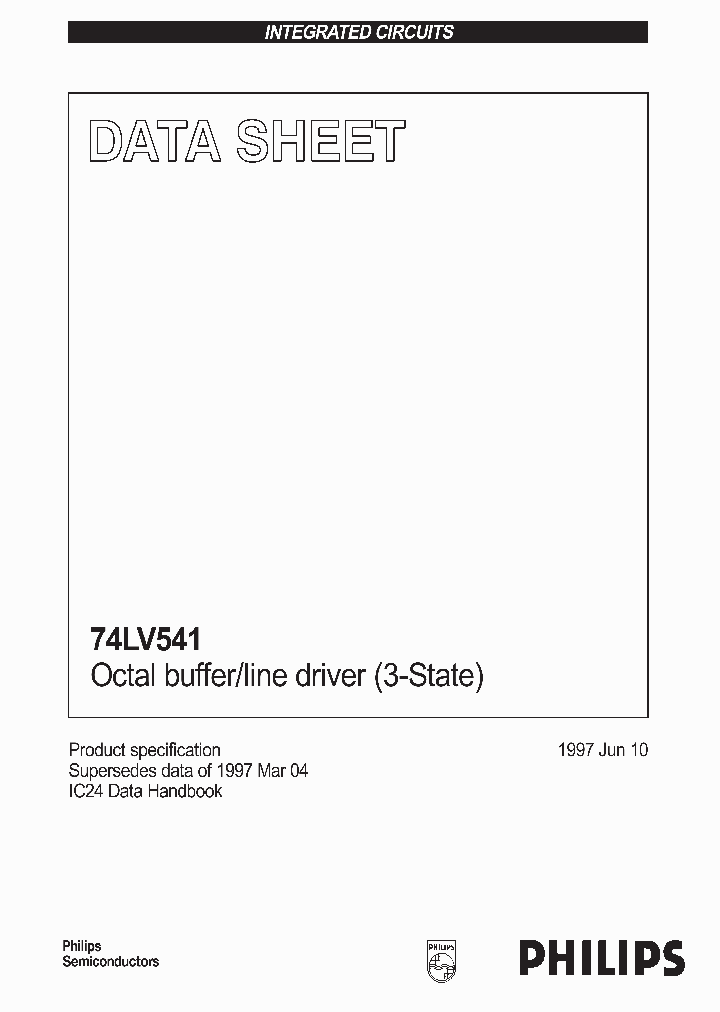 74LV541_345375.PDF Datasheet