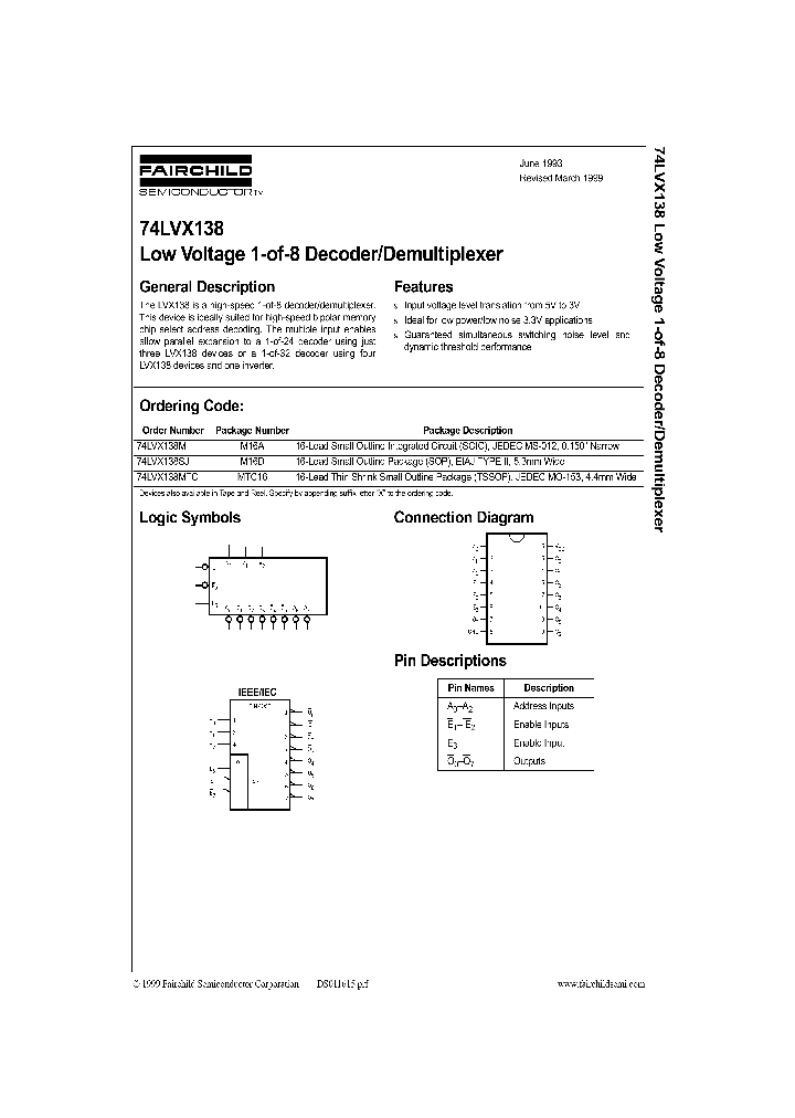 74LVX138_200762.PDF Datasheet