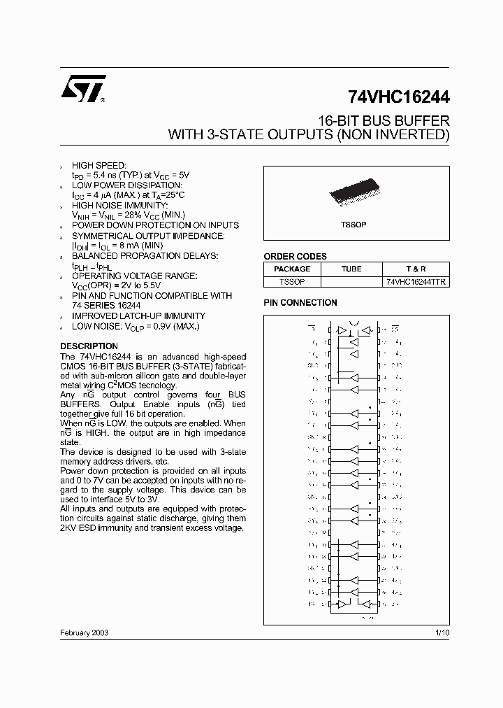 74VHC16244_322767.PDF Datasheet
