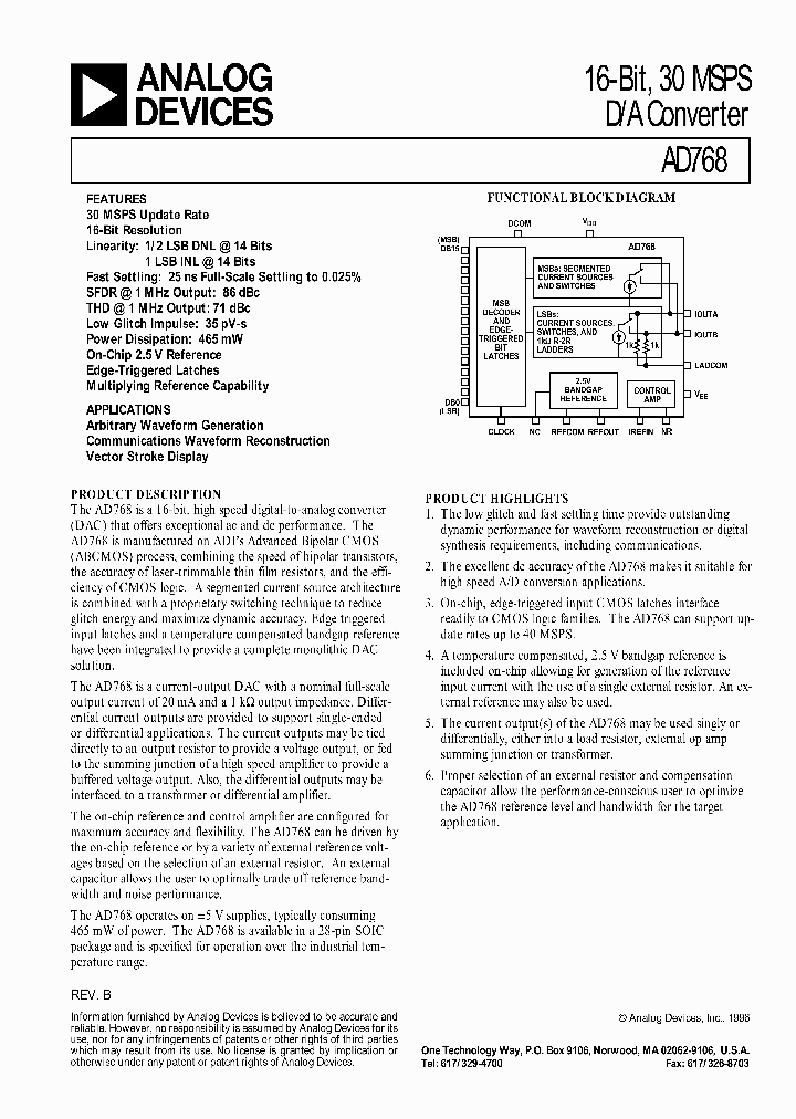 AD768ACHIPS_166606.PDF Datasheet