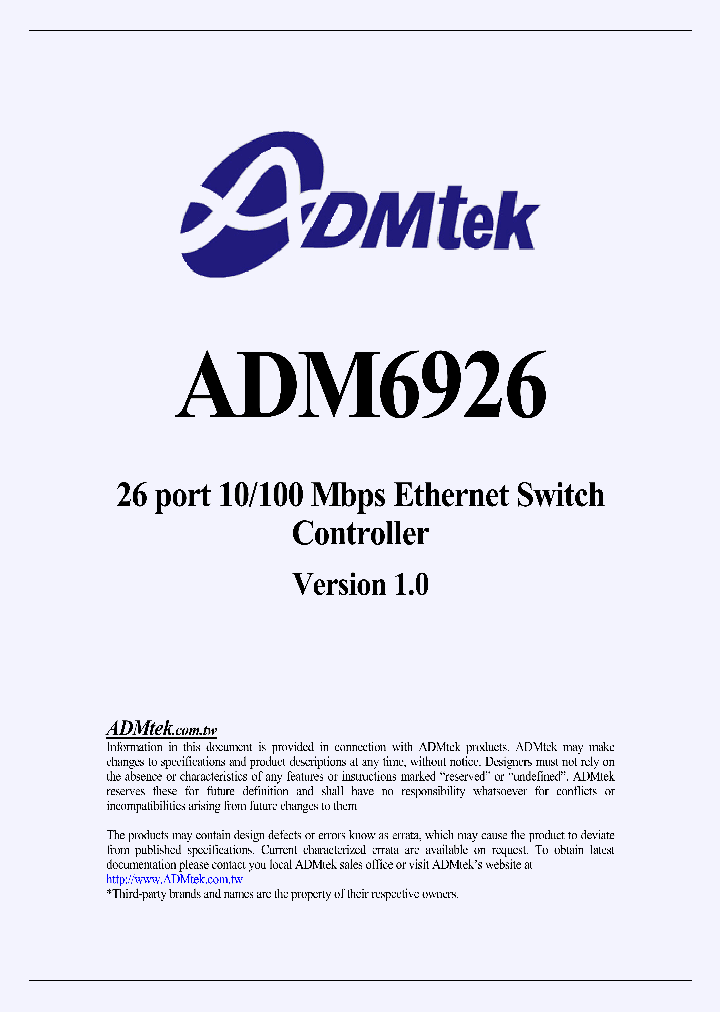 ADM6926_305509.PDF Datasheet