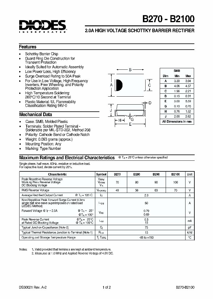 B2100_323845.PDF Datasheet