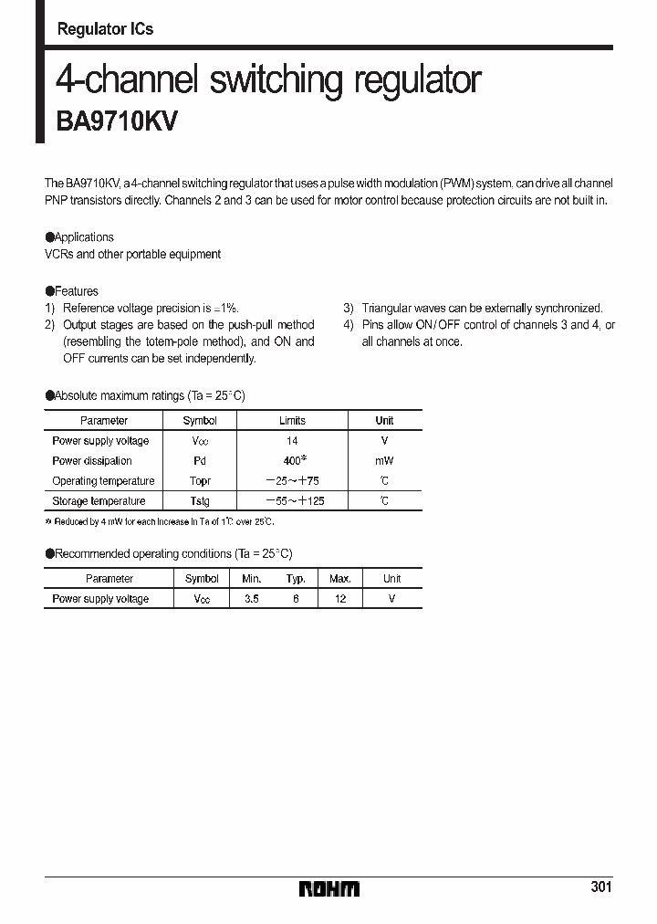 BA9710KV_336192.PDF Datasheet