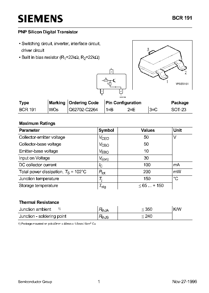 BCR191_353455.PDF Datasheet