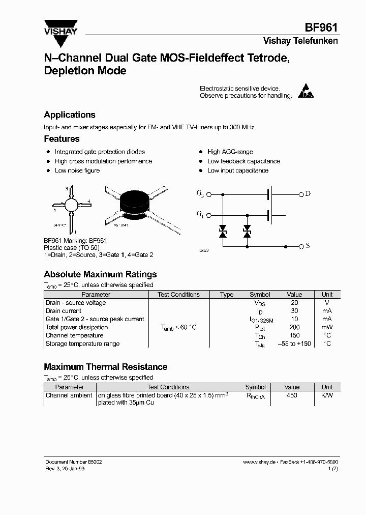 BF961_203767.PDF Datasheet