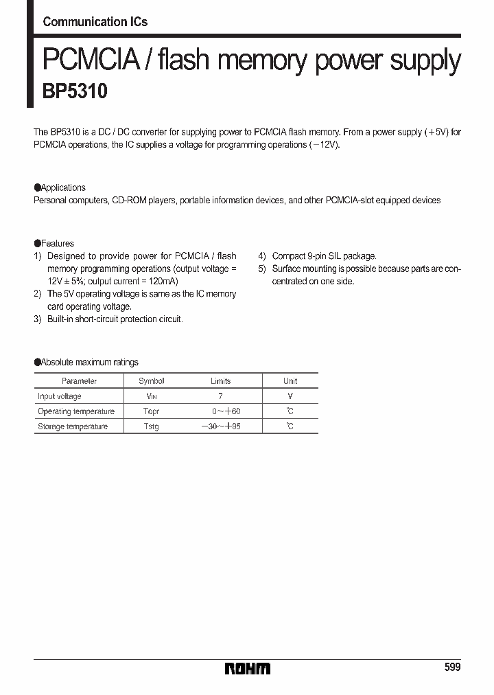 BP5310_311933.PDF Datasheet