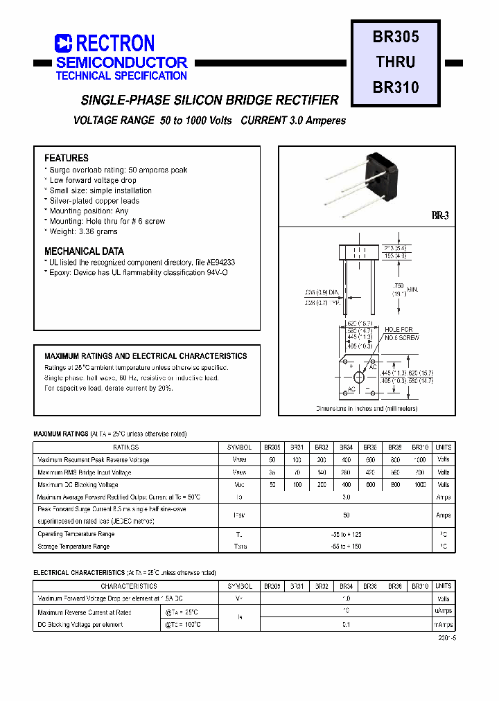 BR305_197602.PDF Datasheet