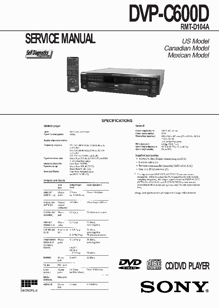 DVP-C600D_349295.PDF Datasheet