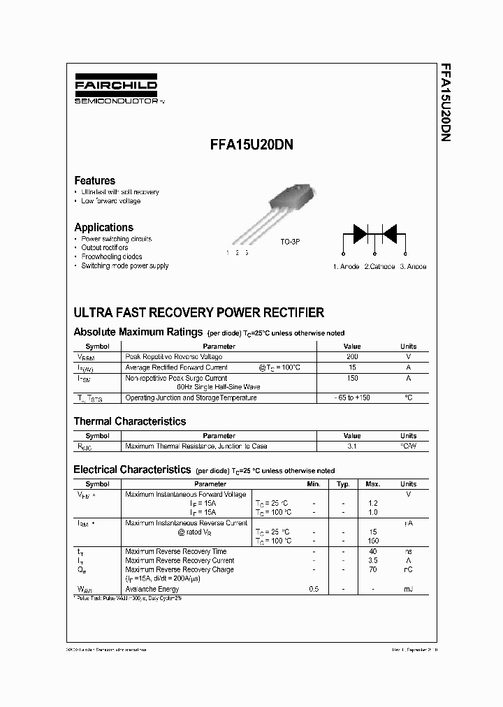 FFA15U20DN_384307.PDF Datasheet