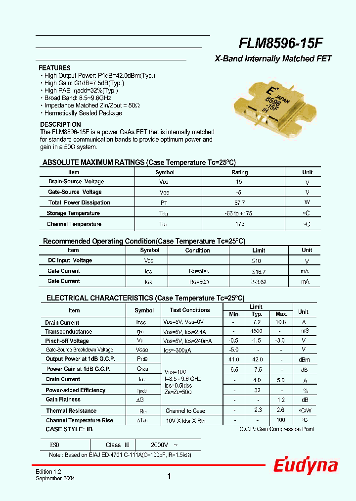 FLM8596-15F_180769.PDF Datasheet