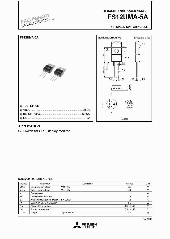 FS12UMA-5A_321969.PDF Datasheet