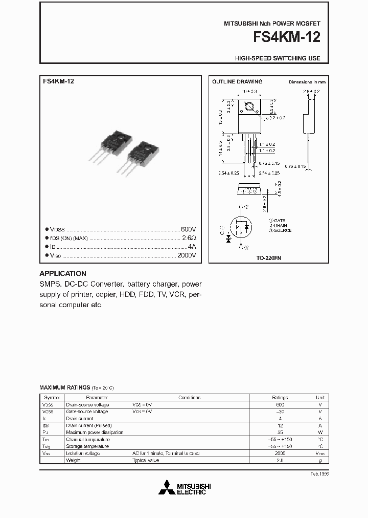 FS4KM-12_308057.PDF Datasheet