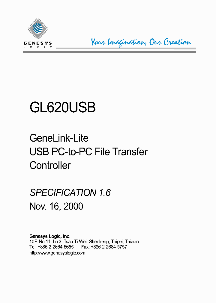 GL620USB_326342.PDF Datasheet
