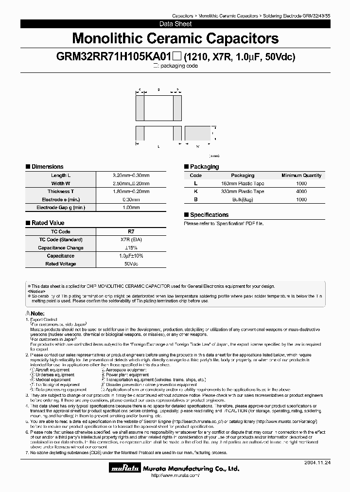 GRM32RR71H105KA01_188442.PDF Datasheet