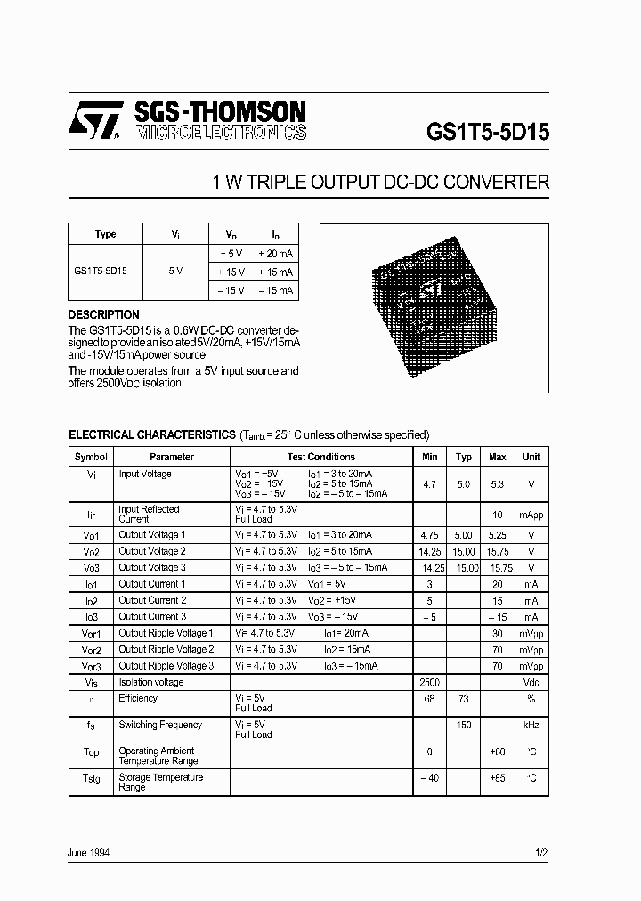 GS1T5-5D15_307029.PDF Datasheet