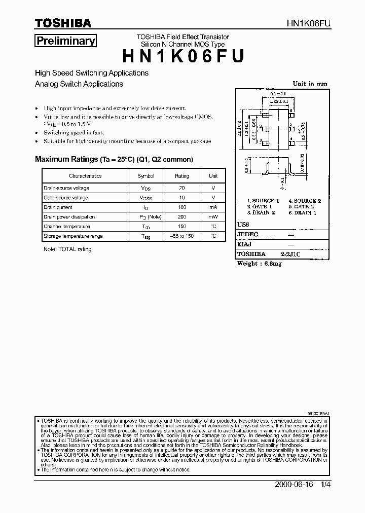 HN1K06FU_361783.PDF Datasheet