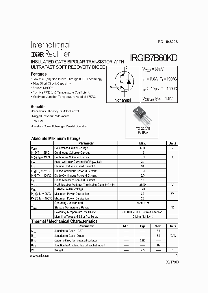 IRGIB7B60KD_377067.PDF Datasheet