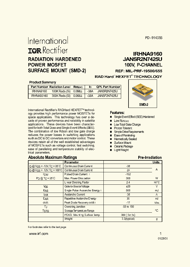 IRHNA9160_366484.PDF Datasheet