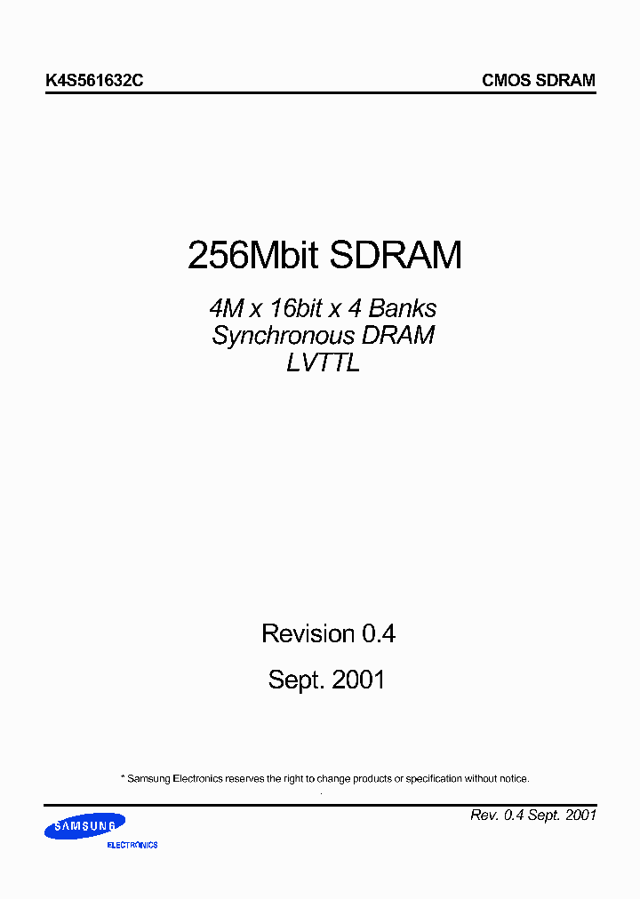 K4S561632C-TC75_195694.PDF Datasheet