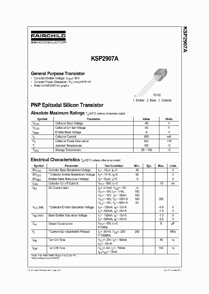 KSP2907A_359215.PDF Datasheet