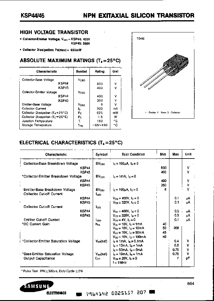 KSP44_196460.PDF Datasheet