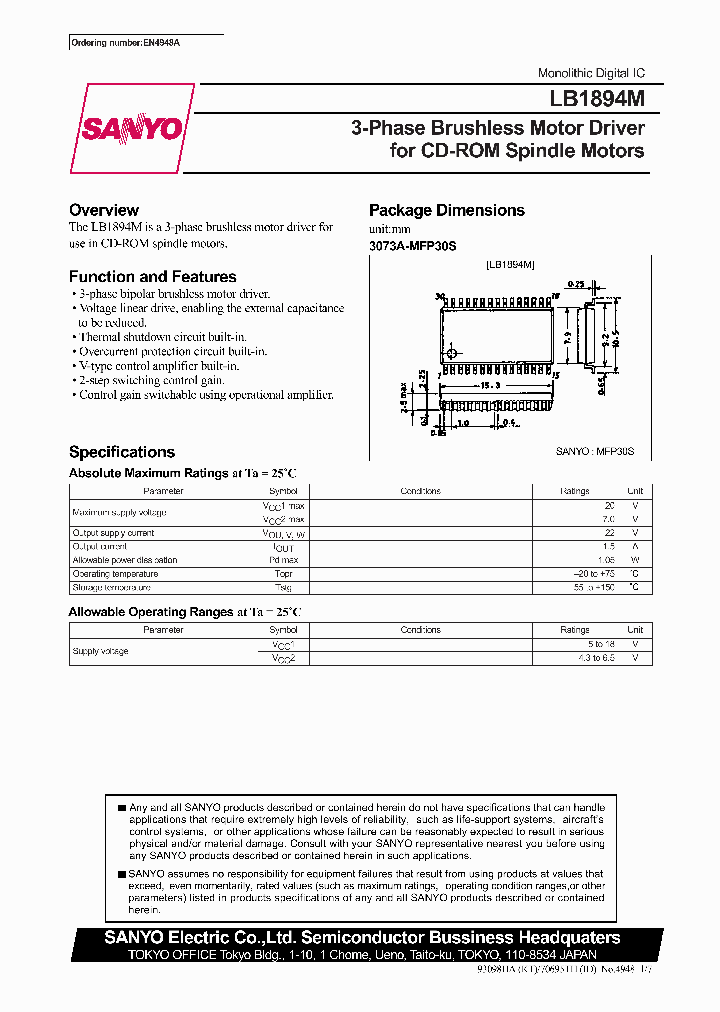 LB1894M_376497.PDF Datasheet