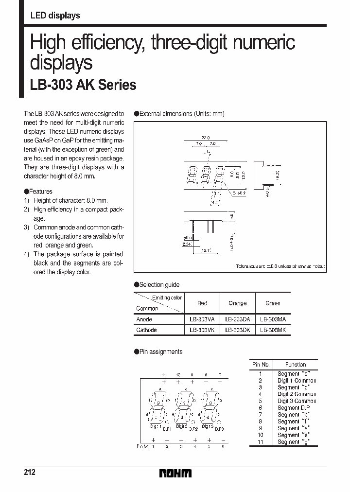 LB303AKSERIES_191652.PDF Datasheet