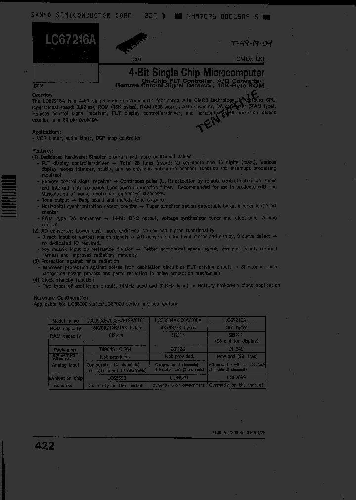 LC67216A_196826.PDF Datasheet