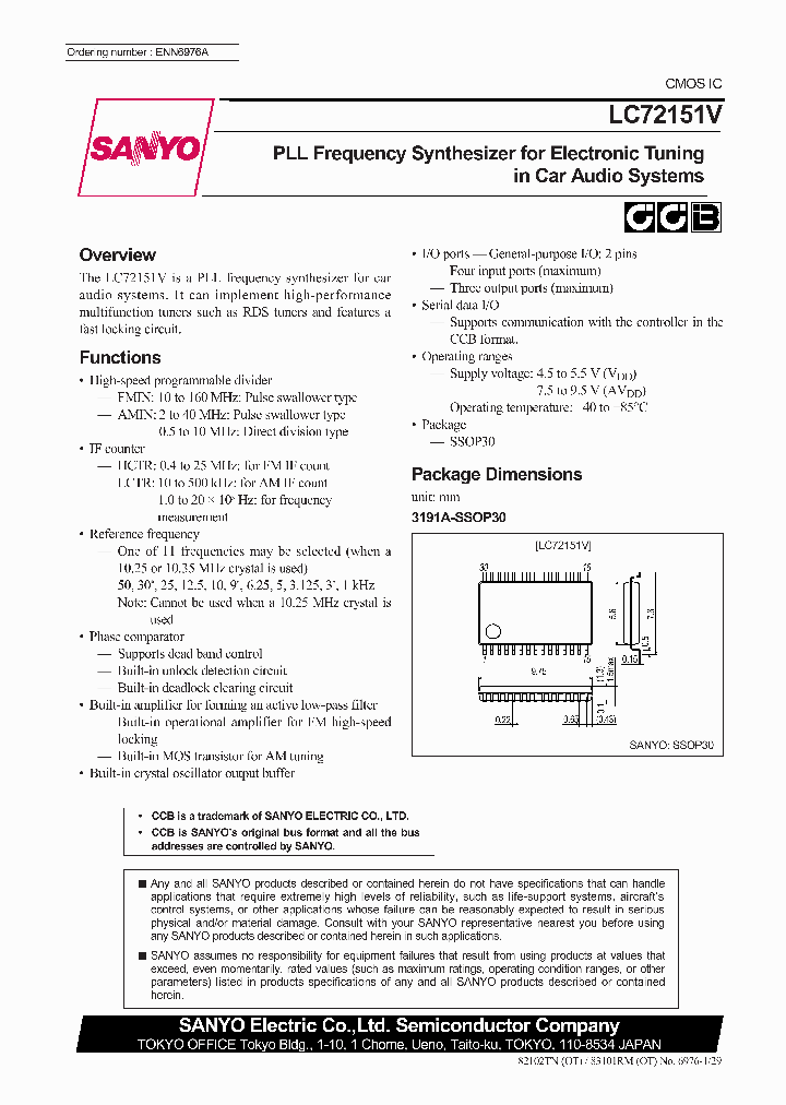 LC72151V_368718.PDF Datasheet