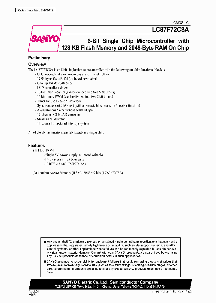 LC87F72C8A_312199.PDF Datasheet