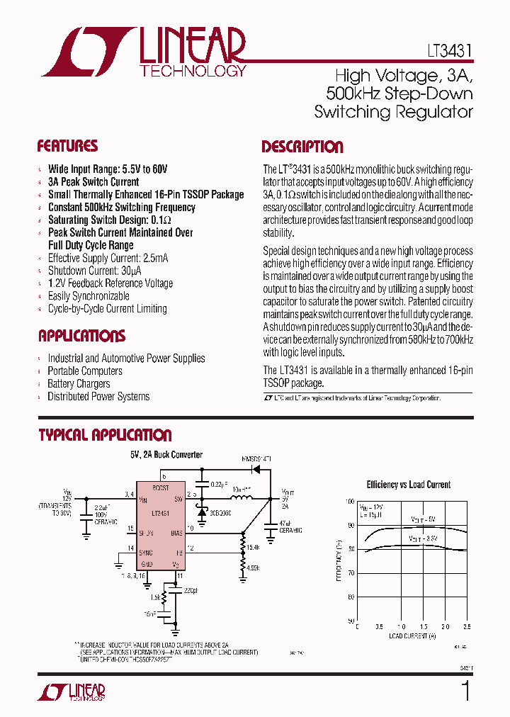 LT3431_351921.PDF Datasheet